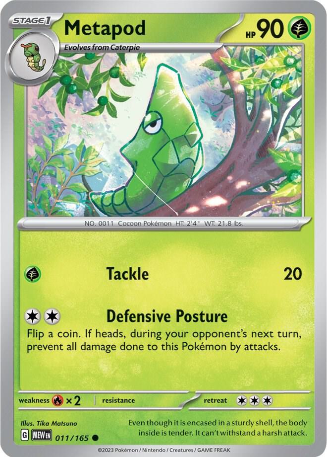 Metapod - SV: Scarlet & Violet 151