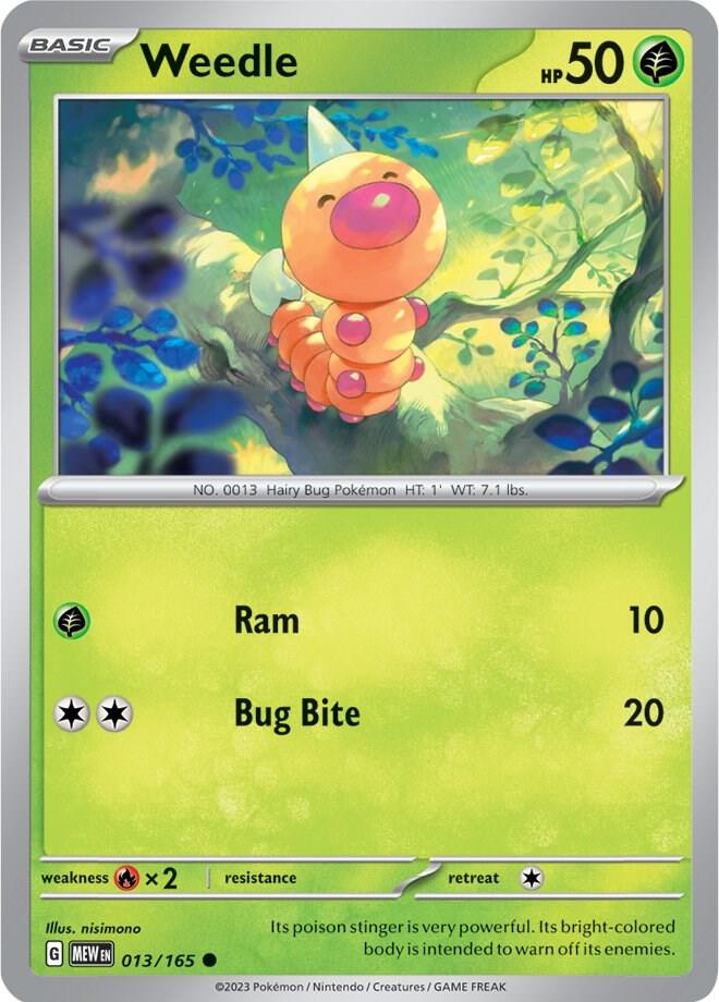 Weedle - SV: Scarlet & Violet 151