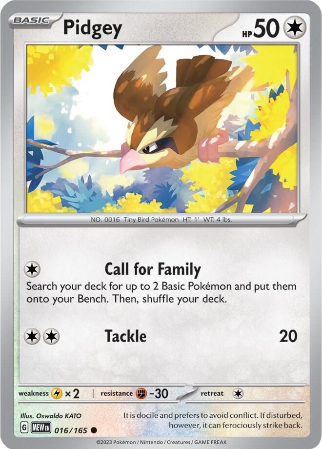 Pidgey - SV: Scarlet & Violet 151