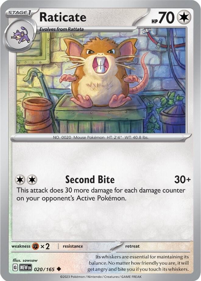 Raticate - SV: Scarlet & Violet 151