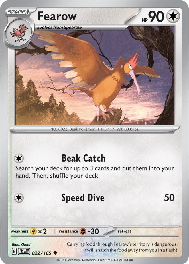 Fearow - SV: Scarlet & Violet 151