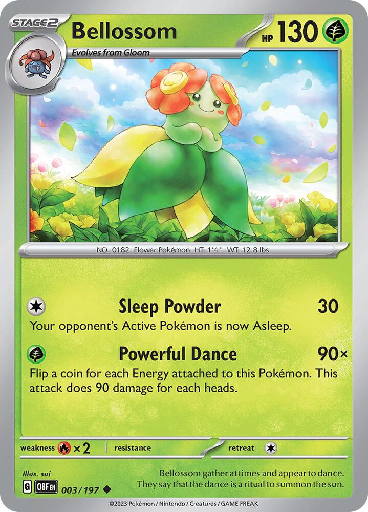 Bellossom - SV03: Obsidian Flames