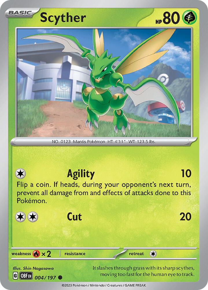 Scyther - SV03: Obsidian Flames