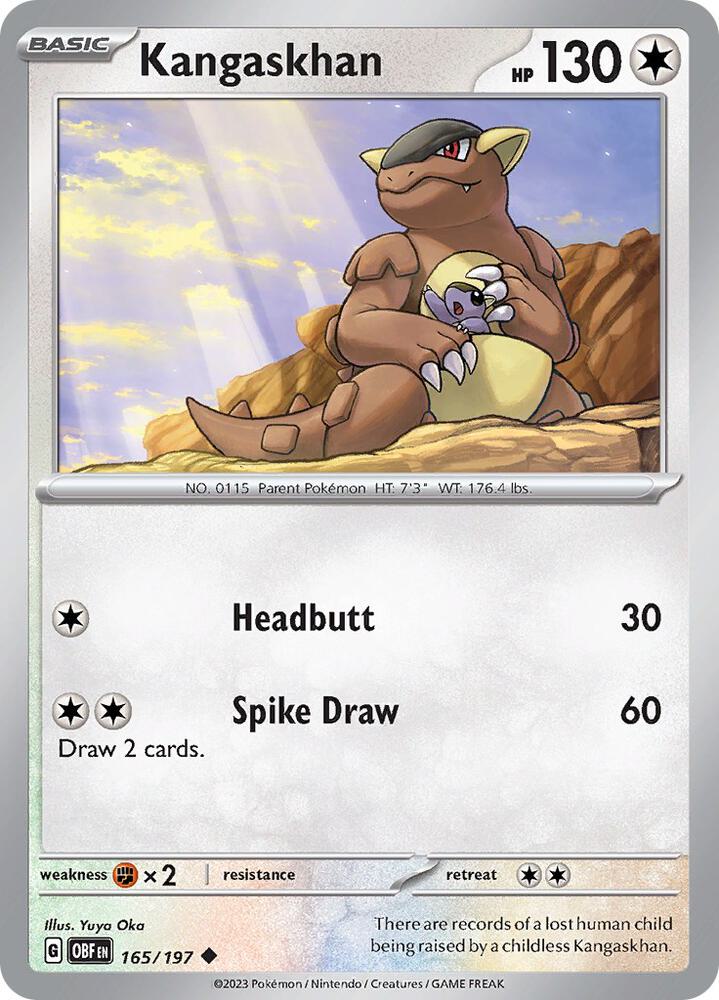 Kangaskhan - SV03: Obsidian Flames