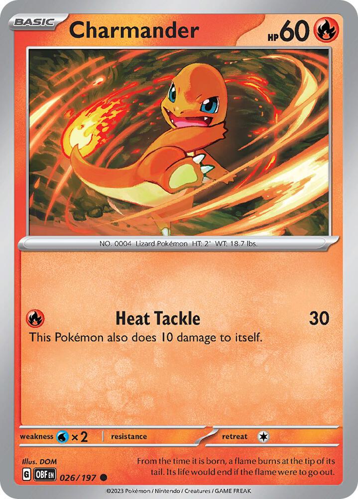 Charmander - SV03: Obsidian Flames