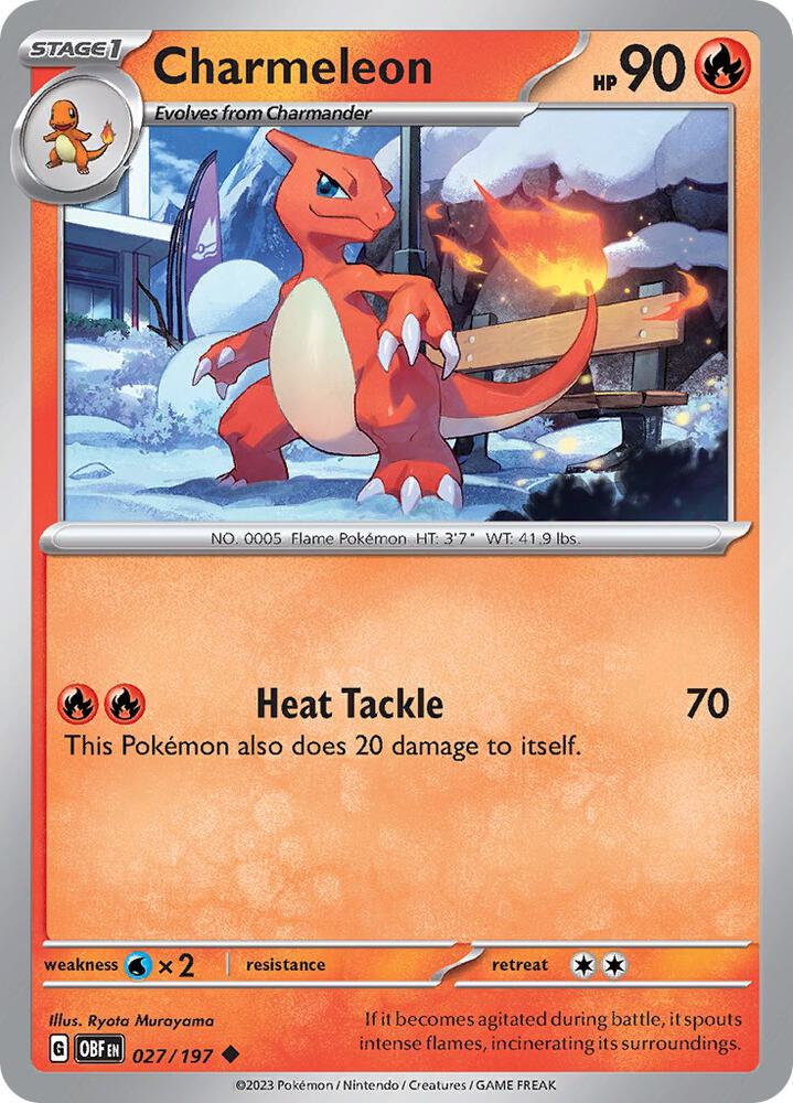 Charmeleon - SV03: Obsidian Flames
