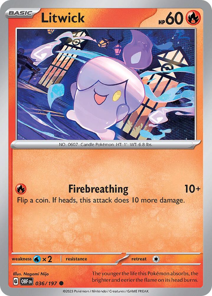 Litwick - SV03: Obsidian Flames