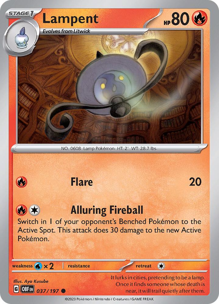 Lampent - SV03: Obsidian Flames