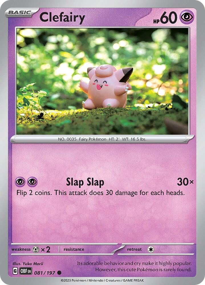 Clefairy - SV03: Obsidian Flames