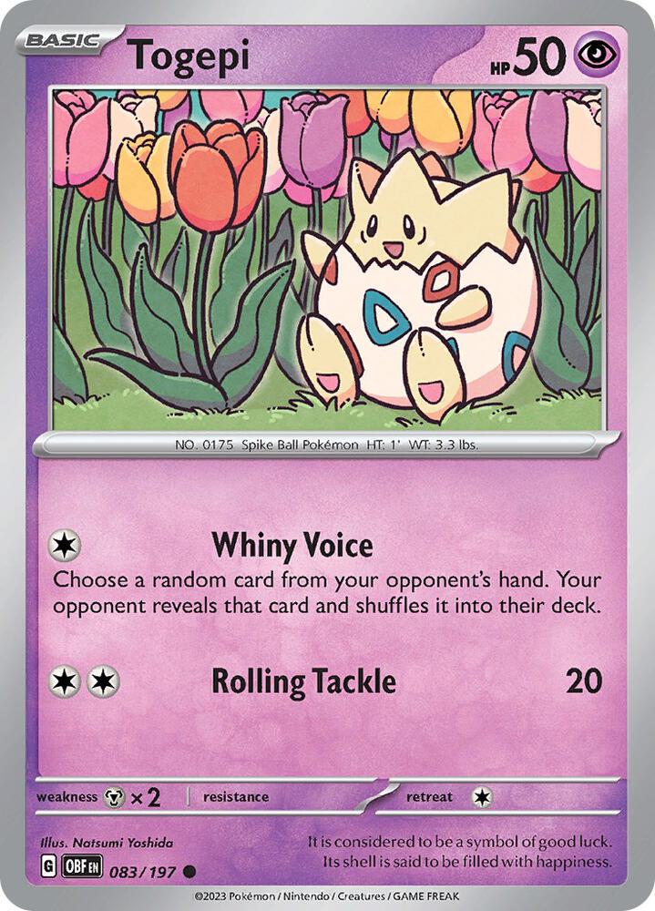 Togepi - SV03: Obsidian Flames