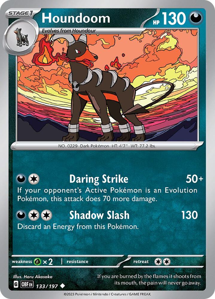 Houndoom - SV03: Obsidian Flames