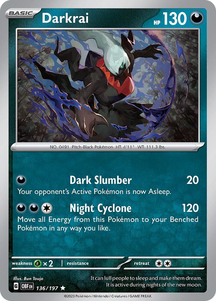 Darkrai - SV03: Obsidian Flames