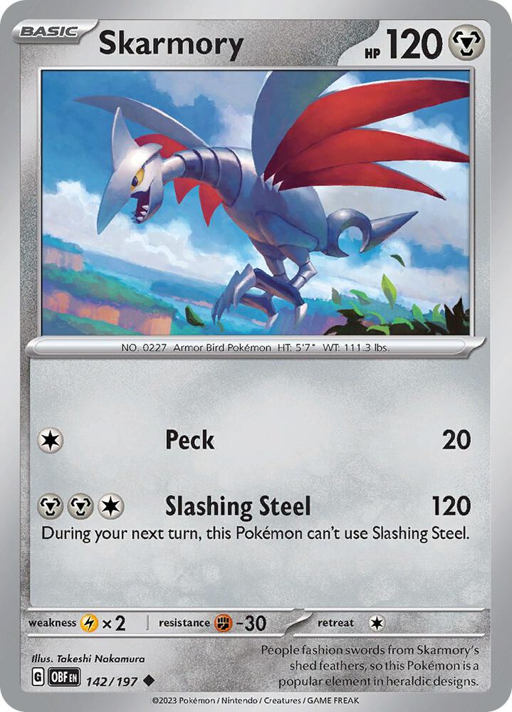 Skarmory - SV03: Obsidian Flames