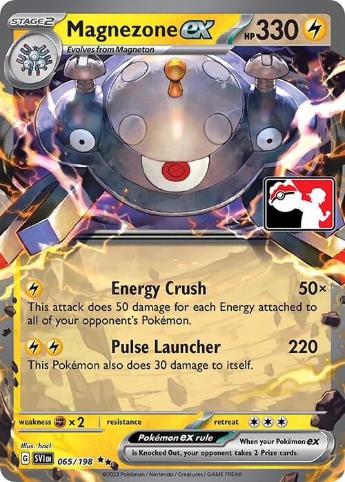 Magnezone ex - 065/198 - Prize Pack Series Cards