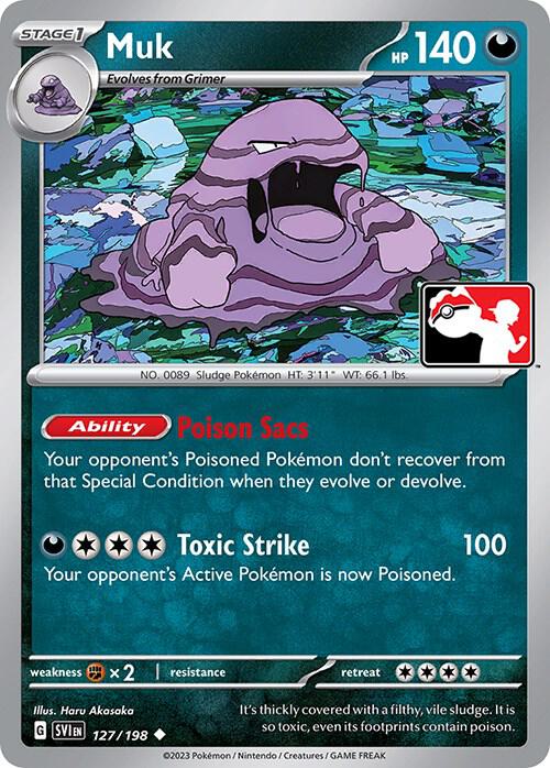 Muk - 127/198 - Prize Pack Series Cards