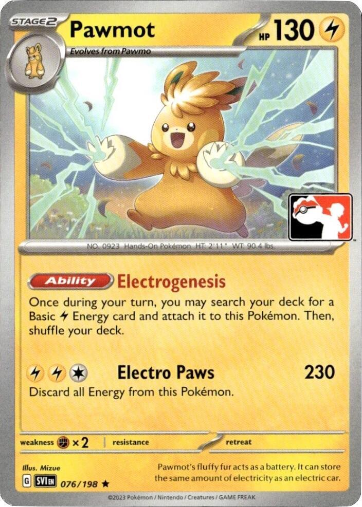 Pawmot - 076/198 - Prize Pack Series Cards