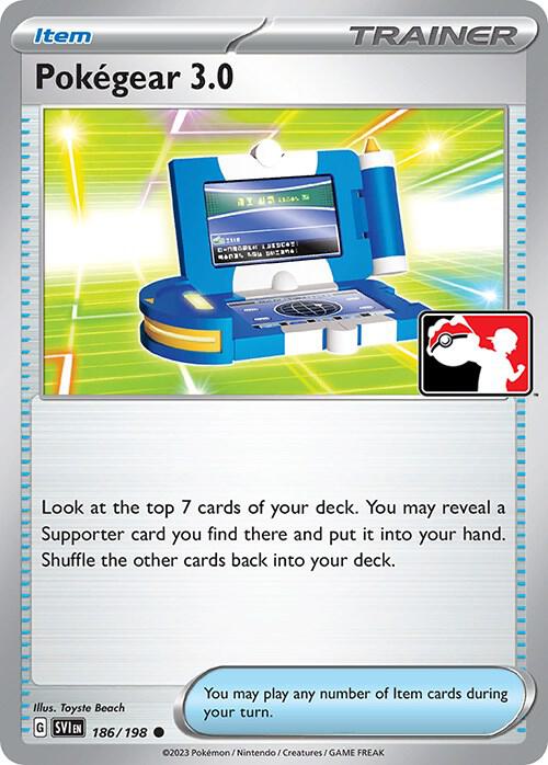 Pokegear 3.0 - 186/198 - Prize Pack Series Cards