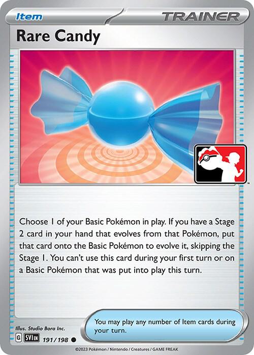 Rare Candy - 191/198 - Prize Pack Series Cards