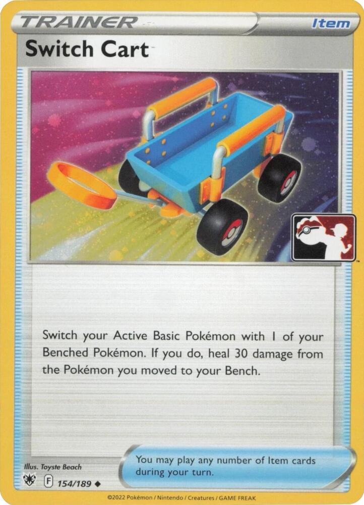 Switch Cart - 154/189 (Cosmos Holo) - Prize Pack Series Cards