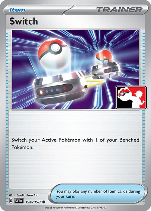 Switch - 194/198 - Prize Pack Series Cards