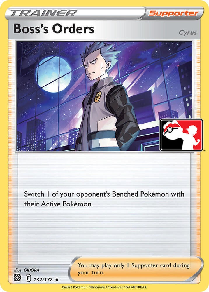 Boss's Orders [Cyrus] - 132/172 - Prize Pack Series Cards
