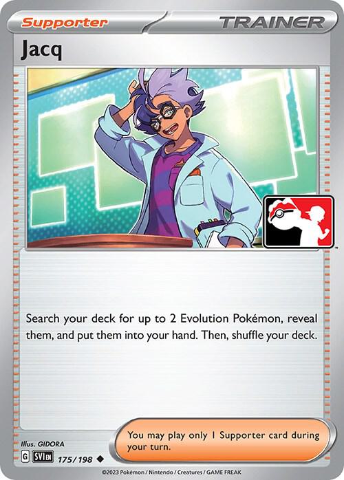 Jacq - 175/198 - Prize Pack Series Cards