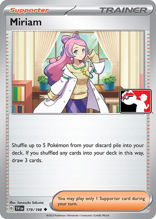 Miriam - 179/198 - Prize Pack Series Cards