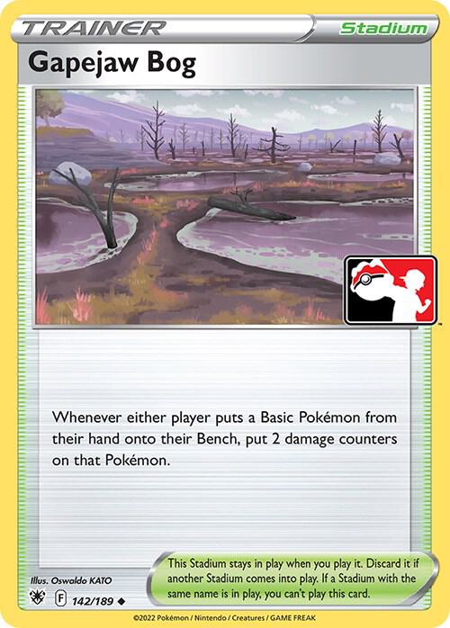 Gapejaw Bog - 142/189 - Prize Pack Series Cards