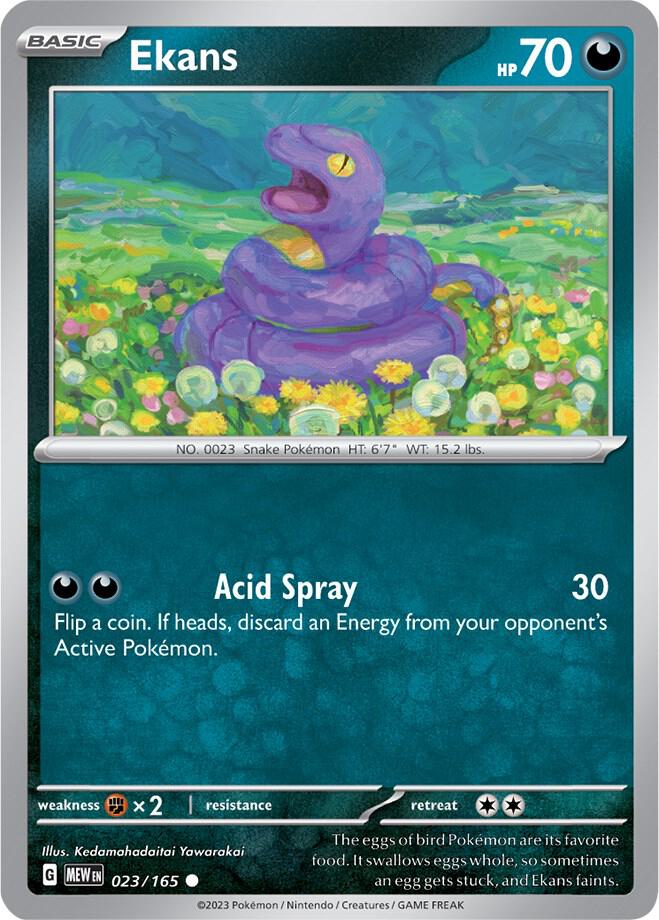 Ekans - SV: Scarlet & Violet 151