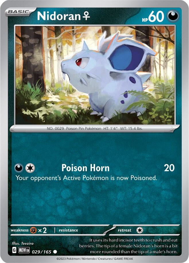 Nidoran F - SV: Scarlet & Violet 151