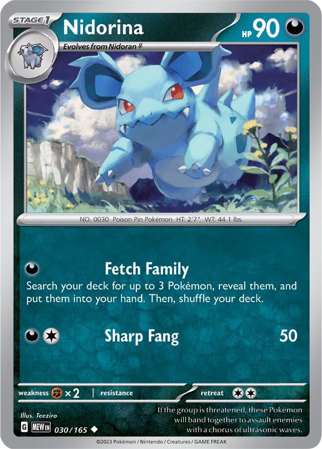 Nidorina - SV: Scarlet & Violet 151