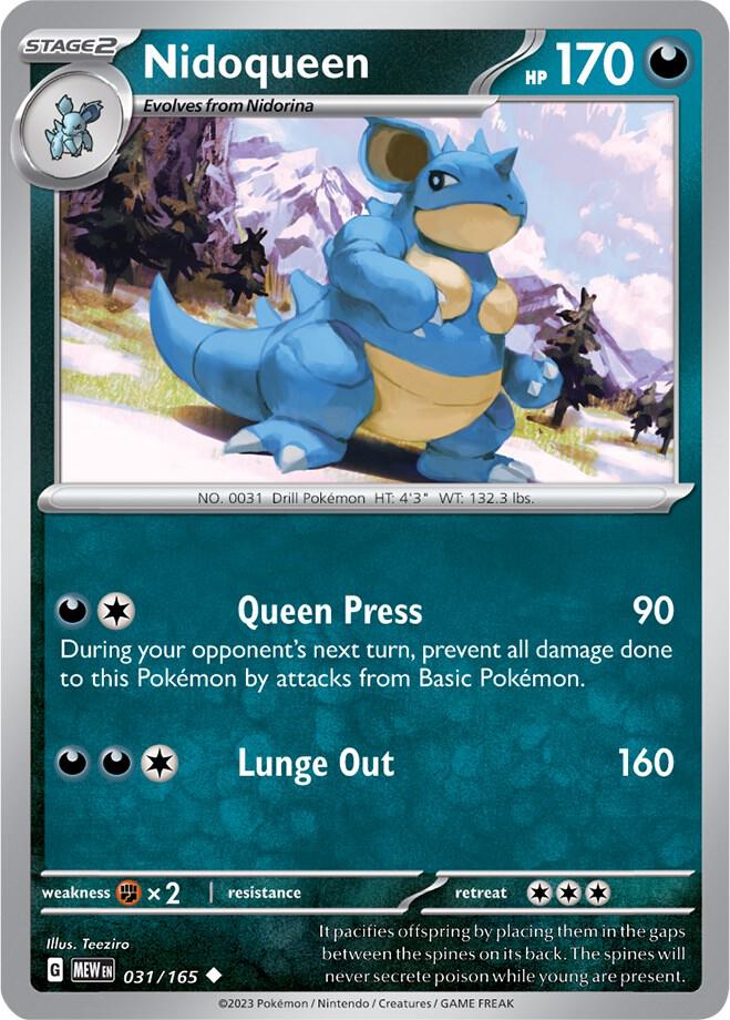 Nidoqueen - SV: Scarlet & Violet 151