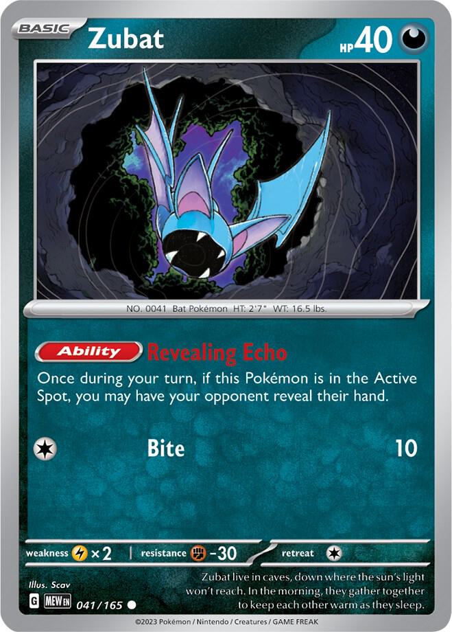 Zubat - SV: Scarlet & Violet 151