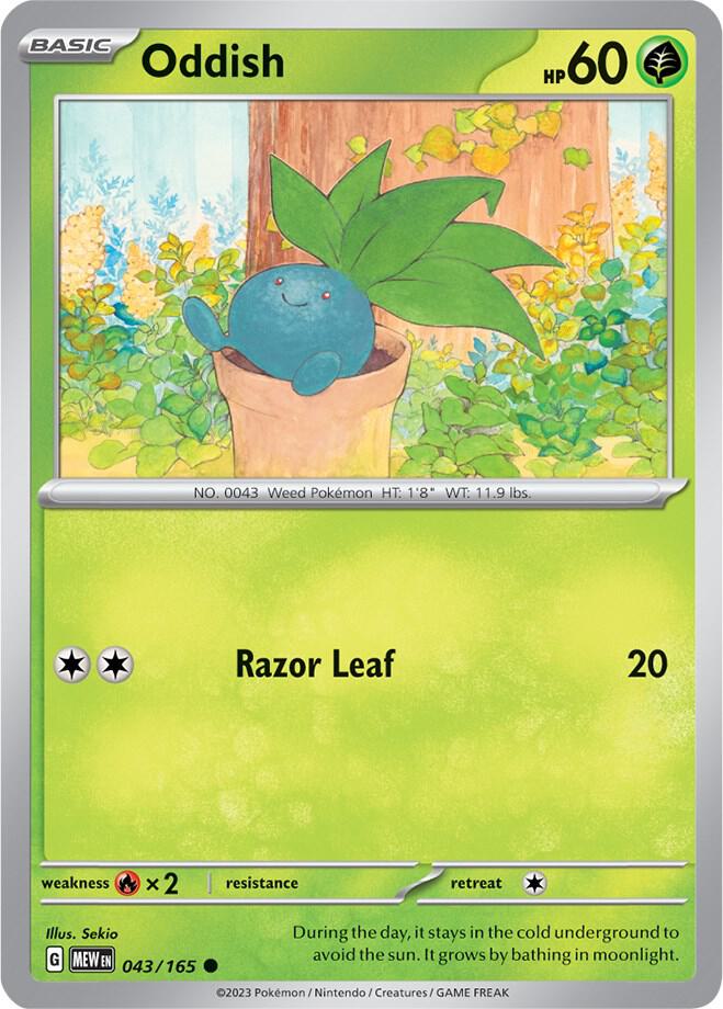 Oddish - SV: Scarlet & Violet 151