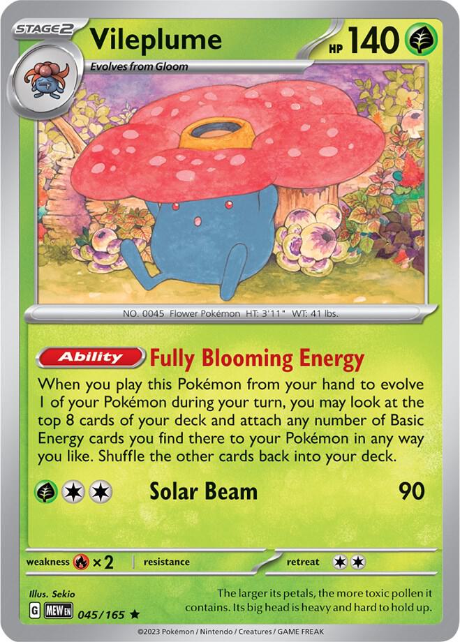 Vileplume - SV: Scarlet & Violet 151
