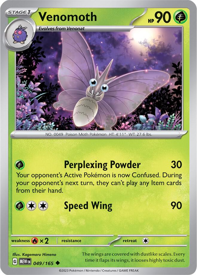 Venomoth - SV: Scarlet & Violet 151