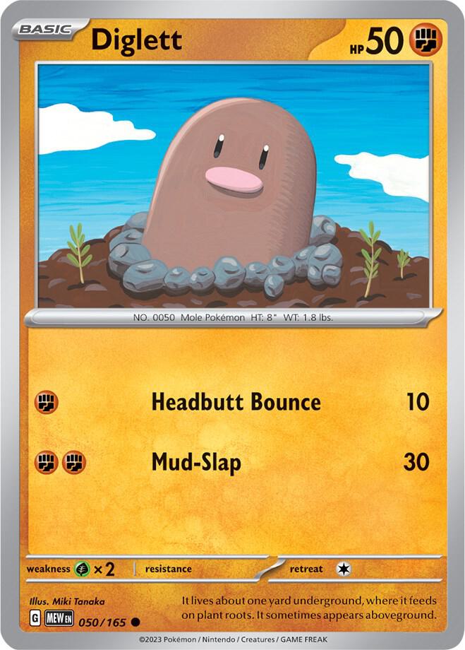 Diglett - SV: Scarlet & Violet 151
