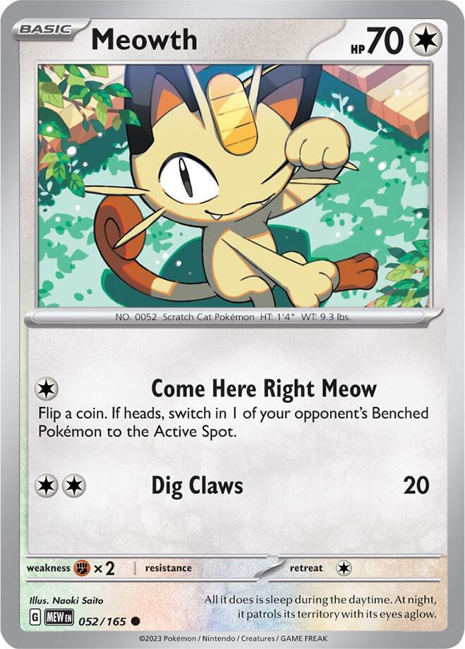 Meowth - SV: Scarlet & Violet 151