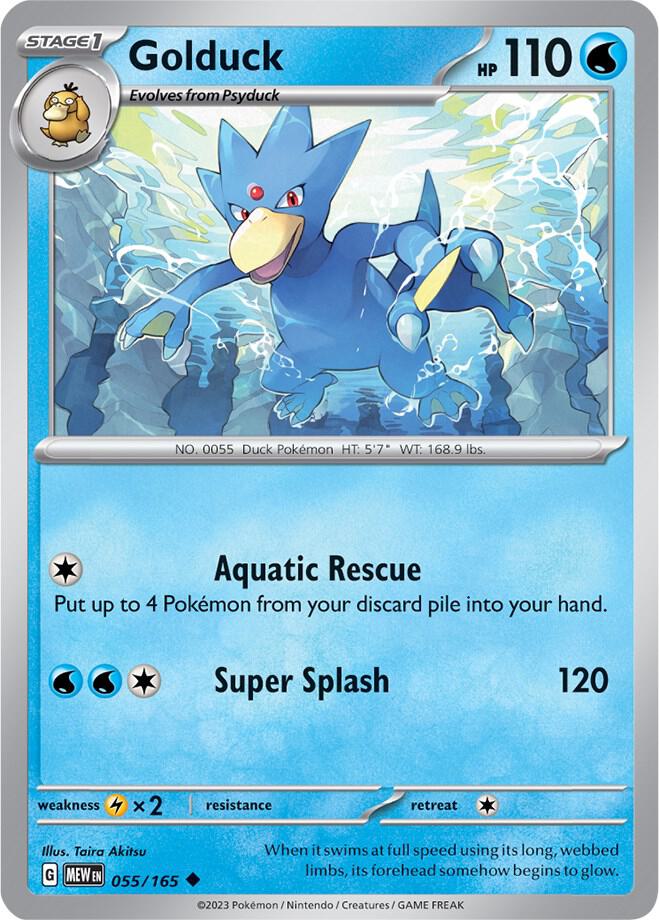 Golduck - SV: Scarlet & Violet 151