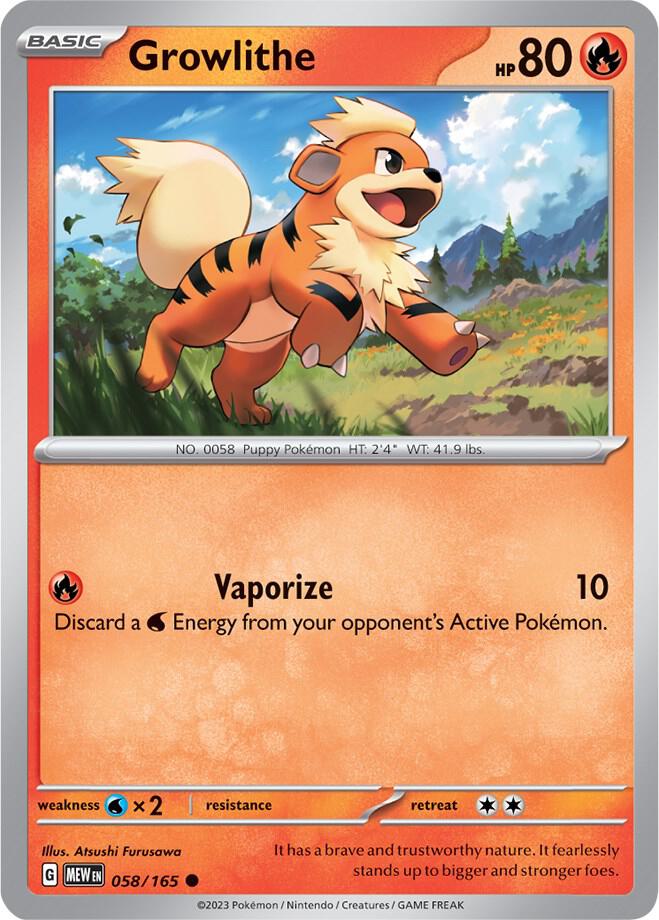 Growlithe - SV: Scarlet & Violet 151