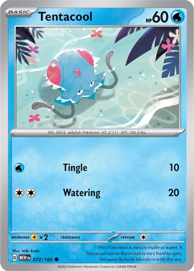 Tentacool - SV: Scarlet & Violet 151