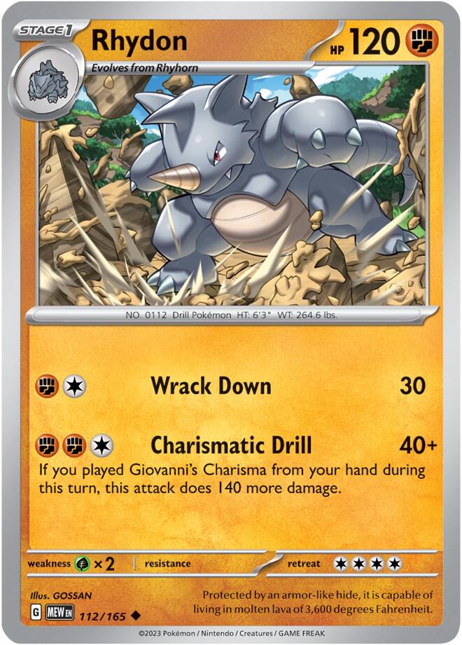 Rhydon - SV: Scarlet & Violet 151