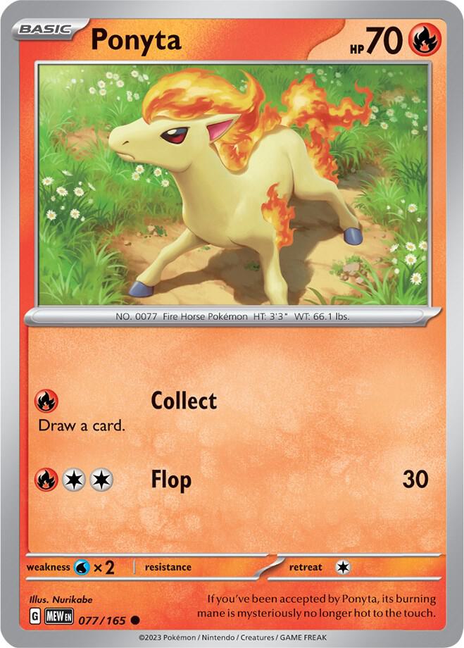 Ponyta - SV: Scarlet & Violet 151