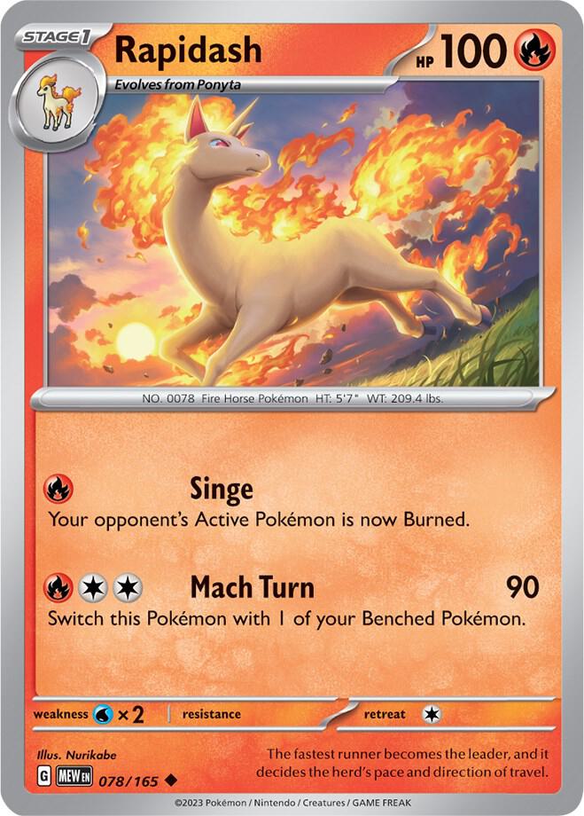 Rapidash - SV: Scarlet & Violet 151