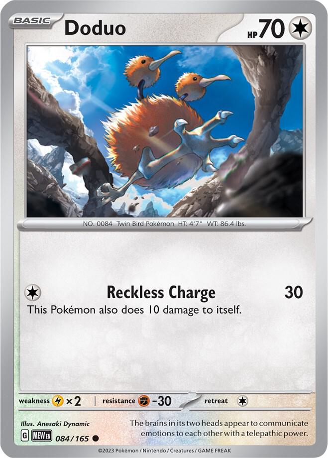 Doduo - SV: Scarlet & Violet 151
