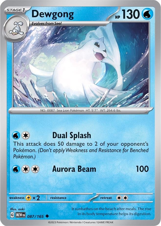 Dewgong - SV: Scarlet & Violet 151