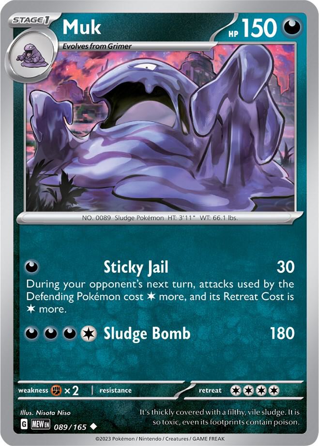 Muk - SV: Scarlet & Violet 151