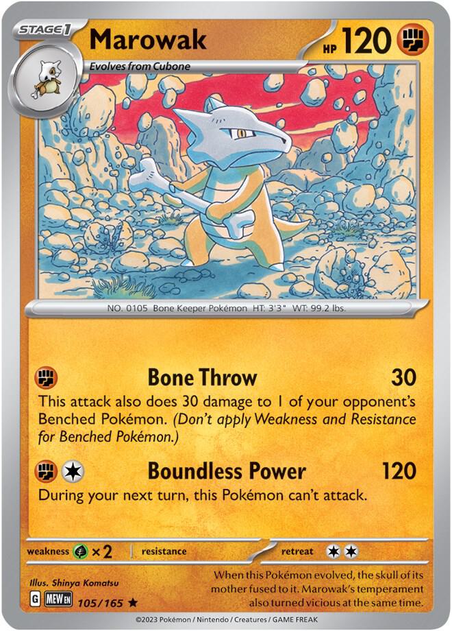 Marowak - SV: Scarlet & Violet 151