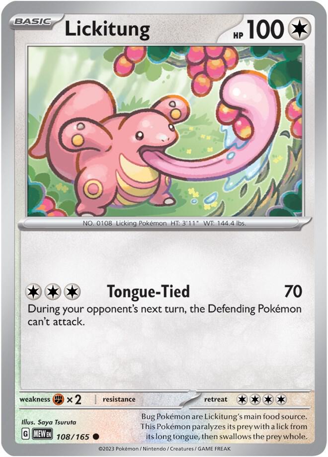 Lickitung - SV: Scarlet & Violet 151