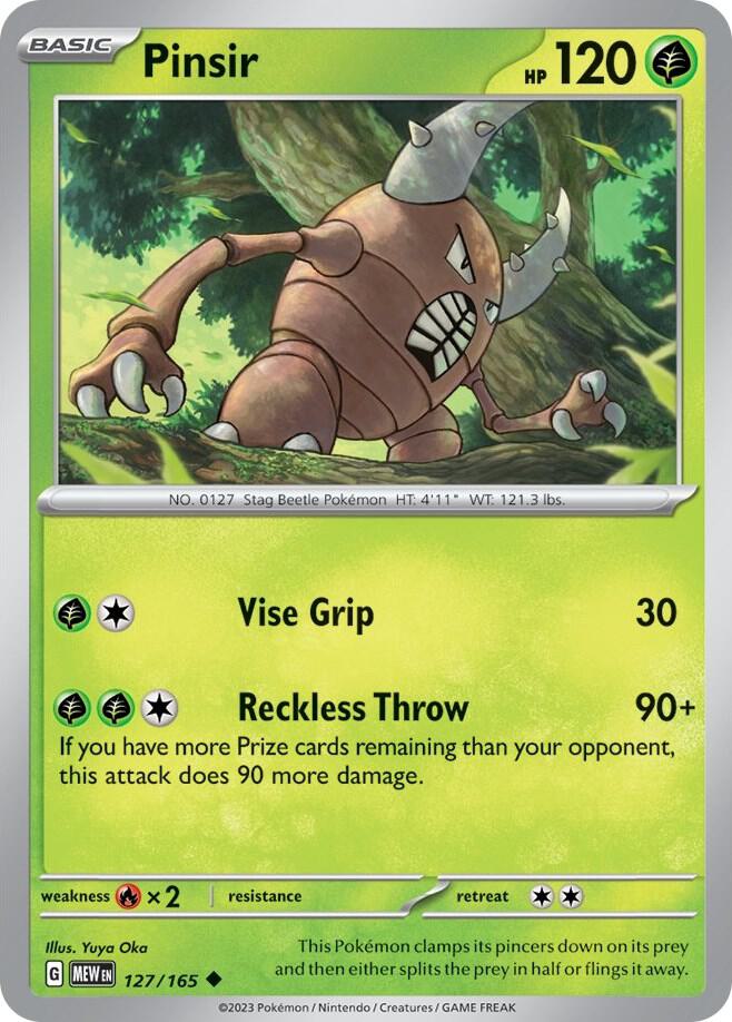 Pinsir - SV: Scarlet & Violet 151